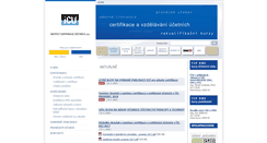 Desktop Screenshot of icu-praha.cz